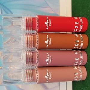 Italia Deluxe Mousse Matte Liquid Lipsticks Set of 4